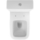 9843B003-7201 Напольный безободковый унитаз VitrA Polar, двурежимный механизм смыва 3/6 л, дюропластовое сиденье микролифт
