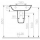 Полупьедестал VitrA S20 5281B003-7201