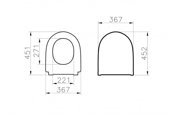 220-003R409 Сидение VitrA Nest с м/лифтом