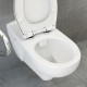 Унитаз подвесной VitrA Conforma с сиденьем для людей с ограниченными возможностями 5810B003-6234