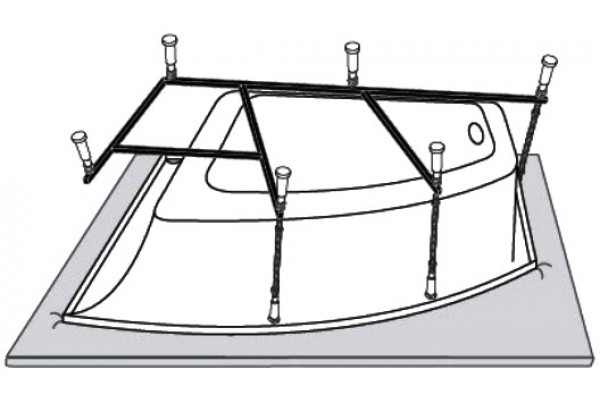 Каркас для ванны Vagnerplast Cavallo 160х90