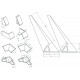 Бордюр для ванны Vagnerplast Lišta 195