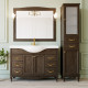 Зеркало ValenHouse Эллина 120 кальяри, основа светильника золото в стиле ретро