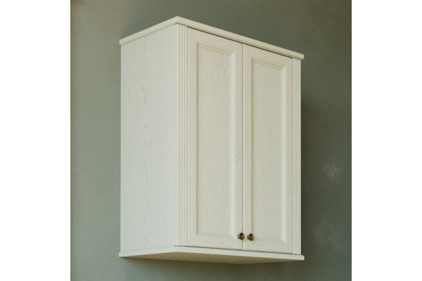 Шкаф ValenHouse Лиора 65 слоновая кость, фурнитура бронза, с доводчиками