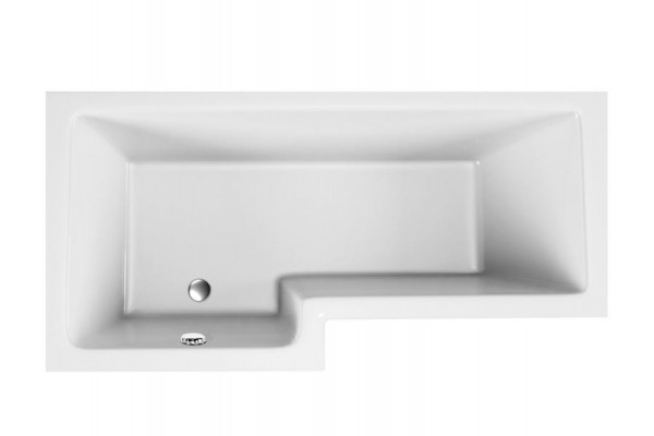 Акриловая ванна Vayer Options 165х85/70 L асимметричная, пристенная