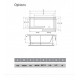 Акриловая ванна Vayer Options 165х85/70 L асимметричная, пристенная