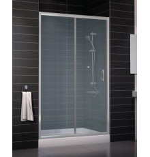 Душевая дверь в нишу Vegas Glass ZP 0120 07 10 стекло сатин, 120, раздвижная, профиль хром матовый