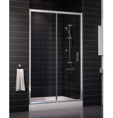 Душевая дверь в нишу Vegas Glass ZP 0120 08 01 стекло прозрачное, 120, раздвижная, профиль хром