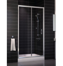 Душевая дверь в нишу Vegas Glass ZP 0105 08 01 стекло прозрачное, 105, раздвижная, профиль хром