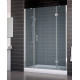 Душевая дверь в нишу Vegas Glass AFP-F 140 08 10 R стекло сатин, 140, распашная, профиль хром
