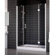 Душевая дверь в нишу Vegas Glass AFP-F 140 01 01 R стекло прозрачное, 140, распашная, профиль белый