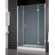 Душевая дверь в нишу Vegas Glass AFP-F 130 08 10 R стекло сатин, 130, распашная, профиль хром