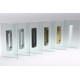 Душевой уголок Vegas Glass ZP+ZPV NOVO 120*100 02М 01 профиль черный матовый, стекло прозрачное, прямоугольный, двери раздвижные
