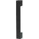 Душевой уголок Vegas Glass ZA-F Novo 120*100 02М 10 профиль черный матовый, стекло сатин, прямоугольный, двери раздвижные