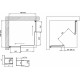 Душевой уголок Vegas Glass ZA-F Novo 120*80 02М 10 профиль черный матовый, стекло сатин, прямоугольный, двери раздвижные
