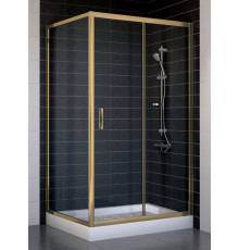 Душевой уголок Vegas Glass ZP+ZPV 100*90 05 01 стекло прозрачное, 100x90, прямоугольный, двери раздвижные
