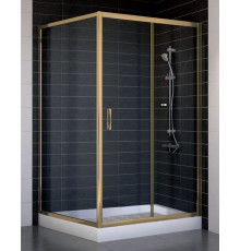 Душевой уголок Vegas Glass ZP+ZPV 110*100 05 01 стекло прозрачное, 110x100, прямоугольный, двери раздвижные