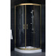 Душевой уголок Vegas Glass ZS 0090 05 01 стекло прозрачное, 90, четверть круга, двери раздвижные