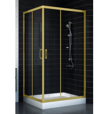 Душевой уголок Vegas Glass ZA-F 90*100 09 01 стекло прозрачное, 90x100, прямоугольный, двери раздвижные