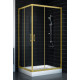 Душевой уголок Vegas Glass ZA-F 90*100 09 01 стекло прозрачное, 90x100, прямоугольный, двери раздвижные
