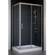 Душевой уголок Vegas Glass ZP+ZPV 100*70 07 01 стекло прозрачное, 100x70, прямоугольный, двери раздвижные