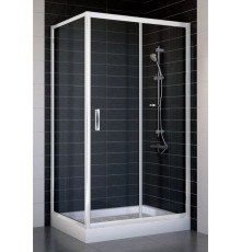 Душевой уголок Vegas Glass ZP+ZPV 100*70 01 01 стекло прозрачное, 100x70, прямоугольный, двери раздвижные