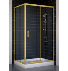 Душевой уголок Vegas Glass ZP+ZPV 100*80 09 01 стекло прозрачное, 100x80, прямоугольный, двери раздвижные