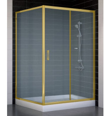 Душевой уголок Vegas Glass ZP+ZPV 120*100 09 10 стекло сатин, 120x100, прямоугольный, двери раздвижные