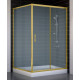 Душевой уголок Vegas Glass ZP+ZPV 120*100 09 10 стекло сатин, 120x100, прямоугольный, двери раздвижные