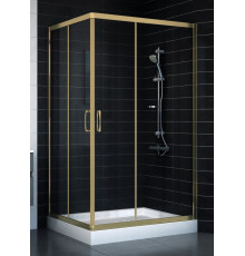 Душевой уголок Vegas Glass ZA-F 90*110 05 01 стекло прозрачное, 90x110, прямоугольный, двери раздвижные