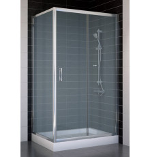 Душевой уголок Vegas Glass ZP+ZPV 100*70 08 10 стекло сатин, 100x70, прямоугольный, двери раздвижные