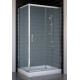 Душевой уголок Vegas Glass ZP+ZPV 100*70 08 10 стекло сатин, 100x70, прямоугольный, двери раздвижные