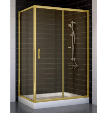 Душевой уголок Vegas Glass ZP+ZPV 120*70 09 05 стекло бронза, 120x70, прямоугольный, двери раздвижные