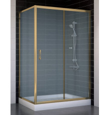 Душевой уголок Vegas Glass ZP+ZPV 120*70 05 10 стекло сатин, 120x70, прямоугольный, двери раздвижные