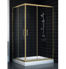Душевой уголок Vegas Glass ZA-F 0110*100 05 01 стекло прозрачное, 100x110, прямоугольный, двери раздвижные