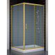 Душевой уголок Vegas Glass ZP+ZPV 100*100 09 10 стекло сатин, 100x100, квадратный, двери раздвижные