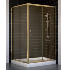 Душевой уголок Vegas Glass ZP+ZPV 110*100 05 05 стекло бронза, 110x100, прямоугольный, двери раздвижные