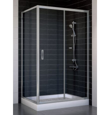 Душевой уголок Vegas Glass ZP+ZPV 110*70 07 01 стекло прозрачное, 110x70, прямоугольный, двери раздвижные