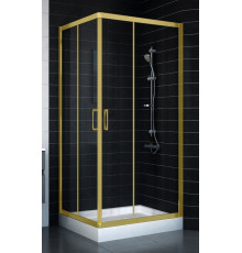 Душевой уголок Vegas Glass ZA-F 80*90 09 01 стекло прозрачное, 80x90, прямоугольный, двери раздвижные