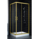 Душевой уголок Vegas Glass ZA-F 80*90 09 01 стекло прозрачное, 80x90, прямоугольный, двери раздвижные