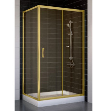 Душевой уголок Vegas Glass ZP+ZPV 100*70 09 05 стекло бронза, 100x70, прямоугольный, двери раздвижные