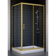 Душевой уголок Vegas Glass ZP+ZPV 100*90 09 01 стекло прозрачное, 100x90, прямоугольный, двери раздвижные