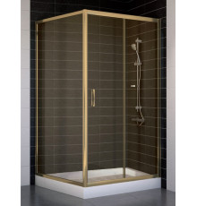 Душевой уголок Vegas Glass ZP+ZPV 100*100 05 05 стекло бронза, 100x100, квадратный, двери раздвижные
