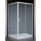 Душевой уголок Vegas Glass ZP+ZPV 100*100 01 02 стекло шиншилла, 100x100, квадратный, двери раздвижные