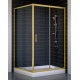 Душевой уголок Vegas Glass ZP+ZPV 110*100 09 01 стекло прозрачное, 110x100, прямоугольный, двери раздвижные
