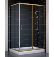 Душевой уголок Vegas Glass ZP+ZPV 110*90 05 01 стекло прозрачное, 110x90, прямоугольный, двери раздвижные