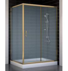 Душевой уголок Vegas Glass ZP+ZPV 120*90 05 10 стекло сатин, 120x90, прямоугольный, двери раздвижные