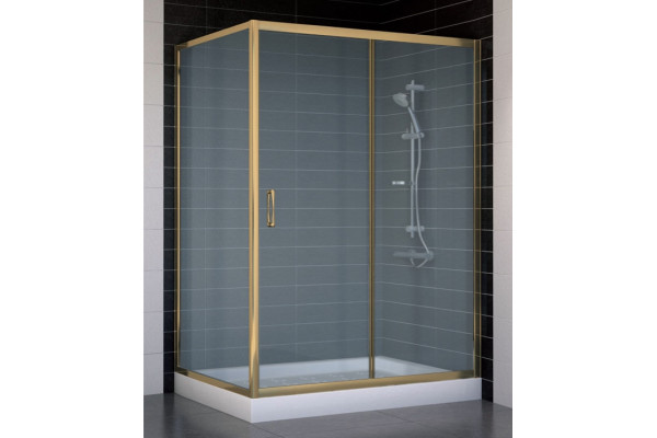 Душевой уголок Vegas Glass ZP+ZPV 130*90 05 10 стекло сатин, 130x90, прямоугольный, двери раздвижные