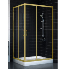 Душевой уголок Vegas Glass ZA-F 90*110 09 01 стекло прозрачное, 90x110, прямоугольный, двери раздвижные
