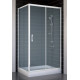 Душевой уголок Vegas Glass ZP+ZPV 100*70 01 10 стекло сатин, 100x70, прямоугольный, двери раздвижные